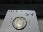 1963 D - USA 10 cent - Silver American dime