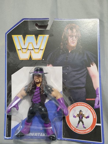 WWE Wrestling Figure Retro Series The UNDERTAKER M...