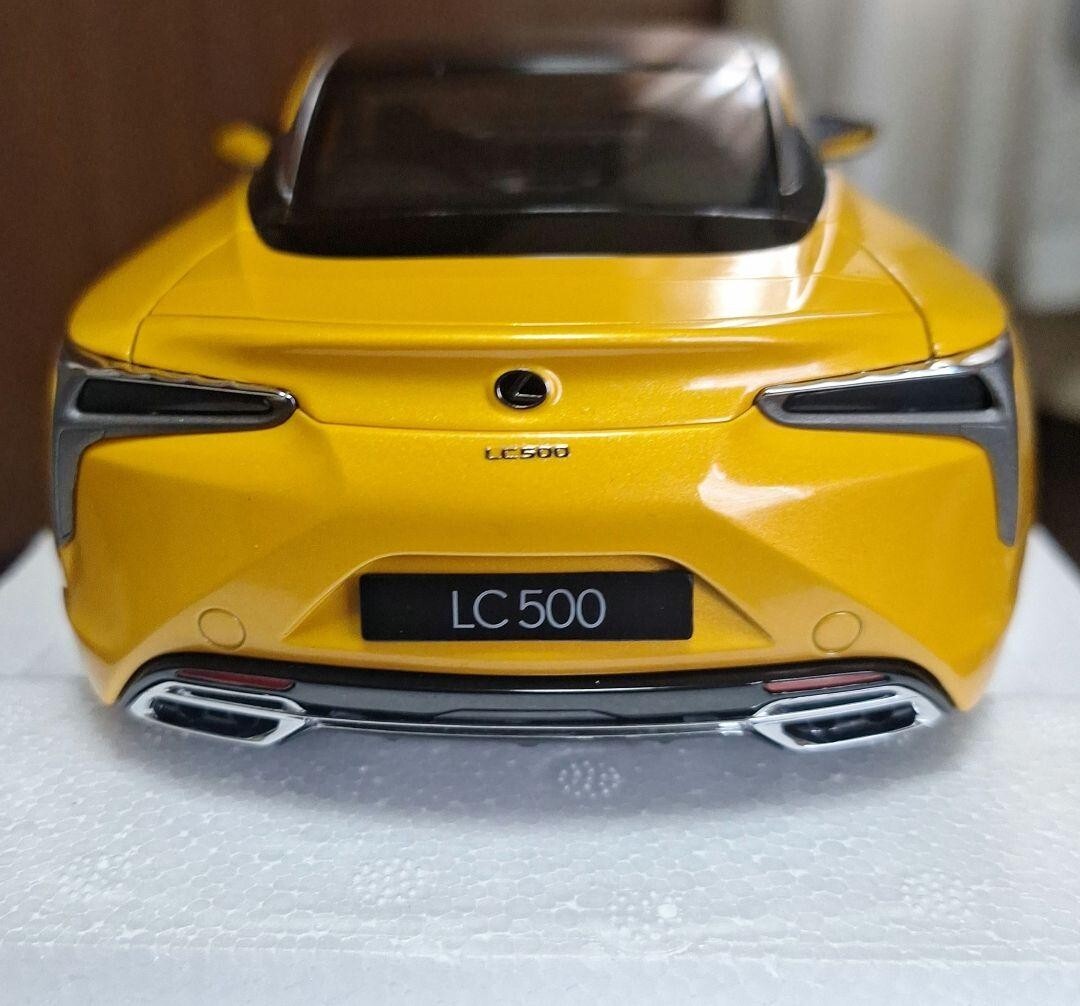 AUTOart オートアート Lexus LC500 イエロー 1/18 AUTOart Lexus LC LC500 LC 500 (Metallic Yellow) Car