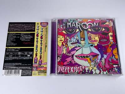 CD+DVD] Maroon 5 Overexposed Japan Deluxe Edition 19 Tracks UICA