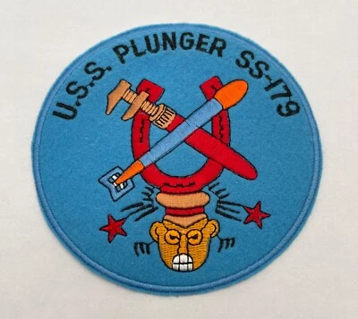Tissu. Sous-Marin USS PLUNGER SS-179. Etats-Unis (L212) - Photo 1/2