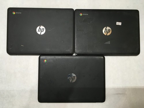 Lot of 6 HP Chromebook 11 G5 Celeron Damaged Missing Components For Parts- FT - Picture 3 of 9