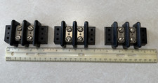 Lot of 3 CINCH 2 Position Double Row Terminal Strip Block