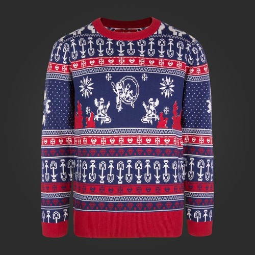 ugly christmas sweater red