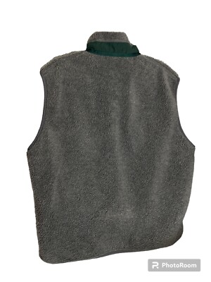 Vintage 1998 Patagonia Pile Fleece Retro-X Vest Mens Size XL Grey