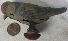 Antique 1920's Wind-up Bird Germany