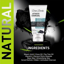 Blackhead Removal Charcoal Face Wash Deep Clean Formula 100ml