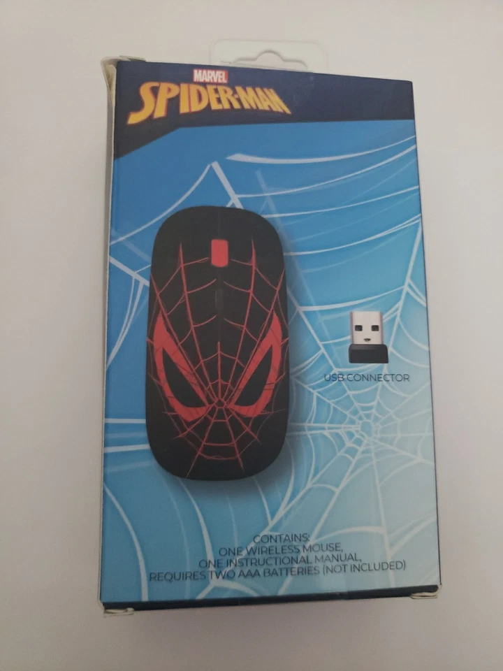 New Black & Red Spider-Man Wireless Mouse  - Image 2 of 4
