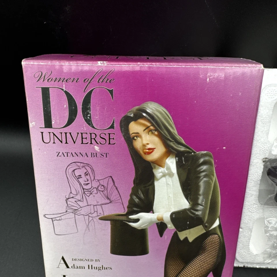 Busto DC Direct Women of the DC Universe Zatanna Edición Limitada 3485/5000 Foto 2 de 4