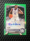 Brandon Garrison Bowman Chrome Green Refractor Auto #PA-BG /99 (SSP)