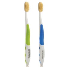 Soft Flossing Manual Toothbrush for Adults, 2-Pack, Ultra Clean, Gentle on