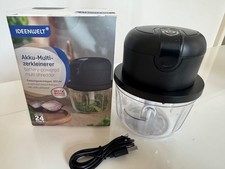 Ideenwelt Kr&auml;uter und Zwiebel Akku-Multizerkleinerer