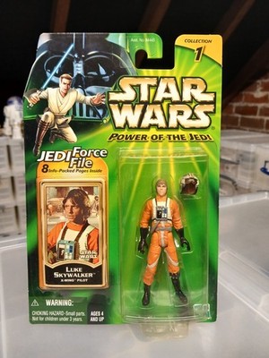 Hasbro Star Wars Power of the Jedi POTJ Luke Skywalker X-Wing Pilot 3,75 Zoll