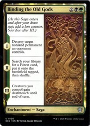 Binding the Old Gods #120 Commander: Lorwyn Eclipsed NM Uncommon MTG
