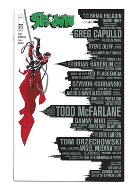 Spawn #312 Image Comics 2020 First Printing Todd McFarlane Variant Cover