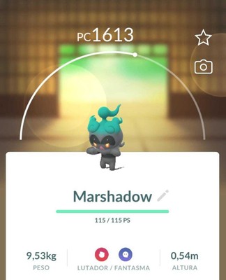 Marshadow POGO | Pokémon Go | Authentisch (Custom O.T) (Pokémon Home Transfer)