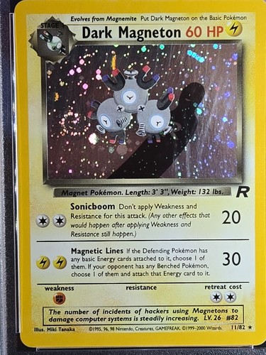 Dark Magneton (Unlimited) graded PSA 7 for sale on eBay