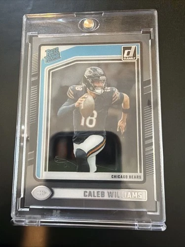 2024 Panini Clearly Donruss - Rated Rookie Caleb Williams #51 (RC)