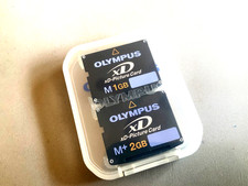 2 Olympus XD Picture Card M 1GB 2GB Memory Cards Ex