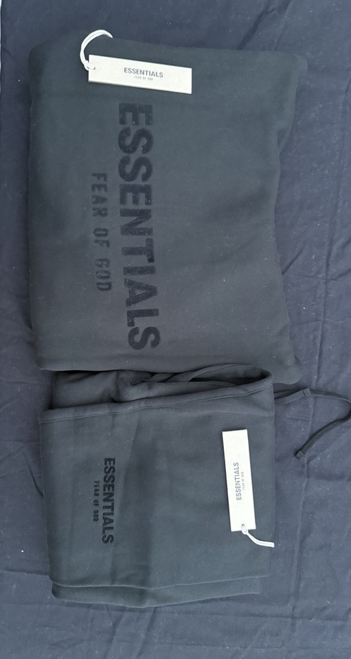 NEW Fear of God Essentials Set Hoodie & Sweatpants Size XS-XL | eBay