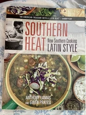 Southern Heat : New Southern Cooking Latin Style by Anthony Lamas  hardcover