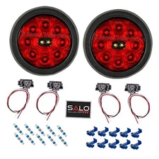 T45 LED Tail Light Kit | High Visibility Tail Lights with Reverse Grommet Mount