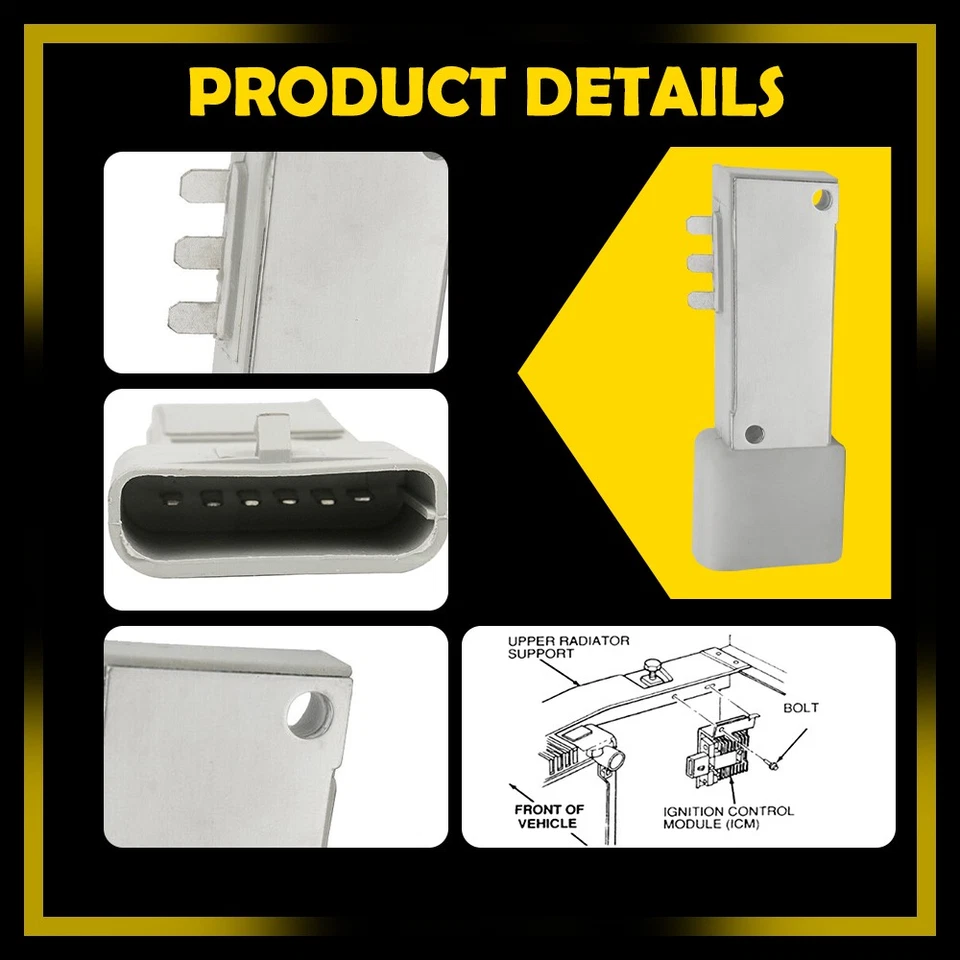 Ignition Control Module Fits 1992-96 Ford F150 F250 F350 Truck 1994-1995 Mustang - Imagem 4 de 4