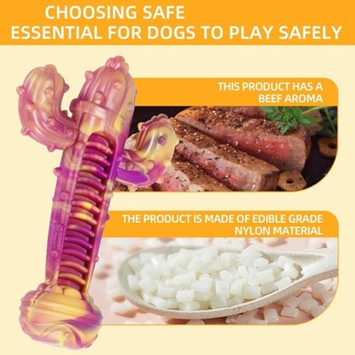 Dog Chew Toy Teething Bone Toy For Small to large Dog Health Stress Relief