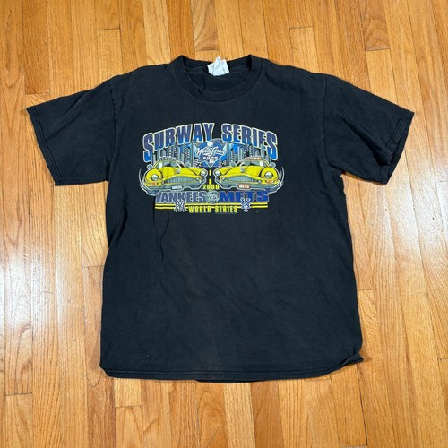 Vintage Yankees Mets New York Subway Series MLB Baseball Shirt
