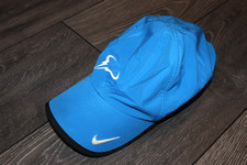 NIKE RAFA NADAL AUSTRALIAN OPEN TENNIS FEATHERLIGHT HAT CAP BLUE MENS ONE SIZE