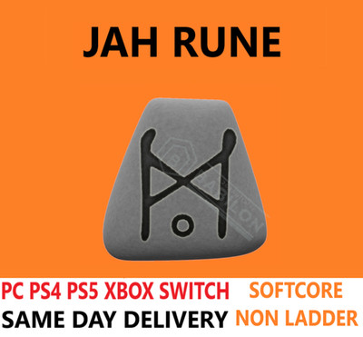   PC PS4 PS5 XBOX SWITCH   NON LADDER JAH RUNE DIABLO 2 RESURRECTED D2R ITEMS
