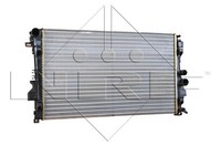 MotorküHler WasserküHler NRF 53801 FüR Vito Mercedes Viano Mixto W639 Aluminium