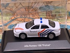 Schuco Model Car 1:87 H0 Alfa Romeo 156 Police