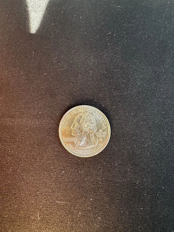 2001-P 25c Vermont Quarter Elliptical Clip - Image 2 of 2