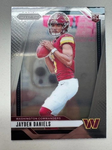 W 2024 Jayden Daniels prizm rookie