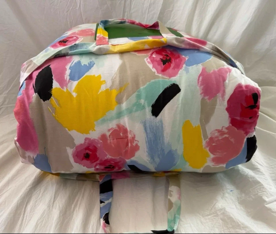 2 pc Kate Spade Paintedball Floral Twin / Twin XL Comforter & Sham Set NIP - Image 2 of 4