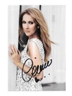 RARE / PHOTO - CELINE DION / AUTOGRAPH DEDICATION SIGNATURE SIGNED