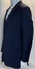 Canali Stripe Blazer SportCoat Mens 42L Wool Water Resistant 2-Button Blue/Black — photo 3