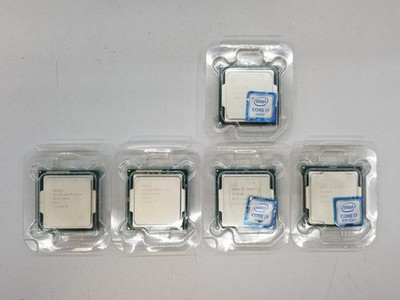 Mixed Lot of 5 Intel Core i7 Desktop CPU Processors i7-4770/4771/6700/8700