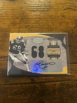 2005 Leaf Certified Materials Fabric of the Game /68 Auto LC Greenwood #FG-46