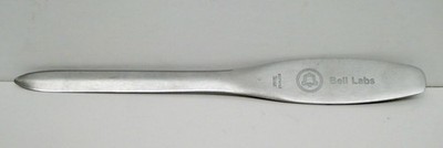 Vintage Zippo Stainless Steel Letter Opener - With AT&T Bell Labs Insignia