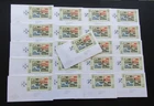 GREAT BRITAIN - 2005 CASTLES MINI SHEET ON 21 x 1st DAY COVERS - VERY FINE