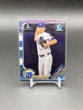2019 Bowman Draft Brady McConnell 1st Sky Blue Refractor | Kansas City Royals