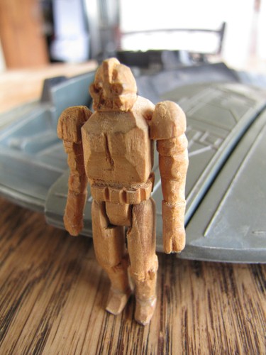 Mattel Battlestar Galactica Cylon Raider 1978 incomplete custom pilot - Picture 3 of 6