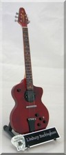 LINDSEY BUCKINGHAM Miniature Guitar w/ Guitar Pick