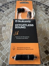 Skullcandy Jib In-Ear Earbuds With Microphone - Black