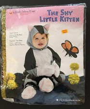 NWT The Shy Little Kitten Gray Baby Cat Costume 12-18 Months Little Golden Books
