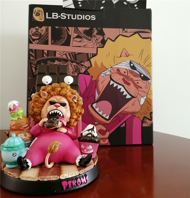 LBS Pekoms Statue Resin Figurine One Piece Model Big Mom Pirates