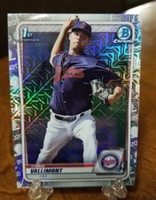 CHRIS VALLIMONT 2020 BOWMAN CHROME PROSPECTS #BCP-76 Mojo Refractor 