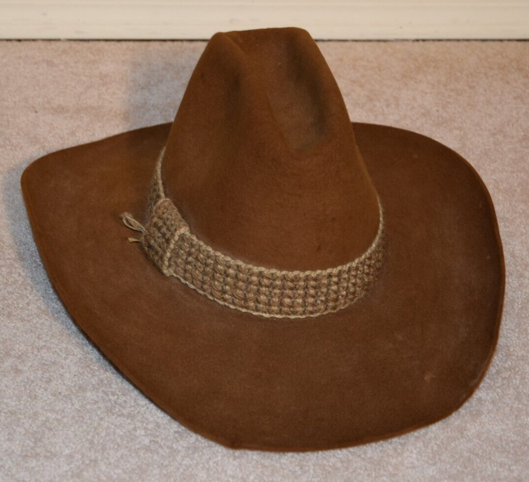 Vintage STETSON Felt Cowboy Hat (Size 7??) | eBay